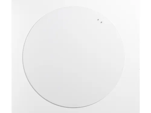 Glasmagneetbord Naga rond diameter 100cm Pure White
