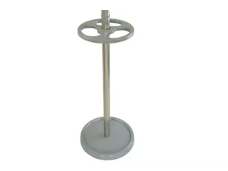 staande kapstok,HxØ 1800x400mm,4jashaken,parapluhouder/druppelvanger - 2