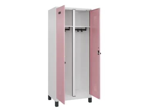 locker voor scheiding van kleding,HxBxD 1950x800x500mm,2vak