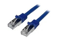 Cat6 patchkabel 3 Meter Blauw Shielded (SFTP) snagless gigabit netwerk