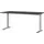 In hoogte verstelbaar bureau,HxBxD 680-910x1600x800mm,blad grafiet