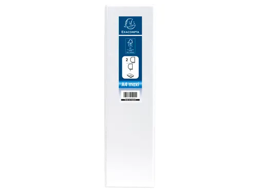 Ringmap Pp Personaliseerbaar Kreacover 2D-Ringen 50mm A4 Maxi Wit