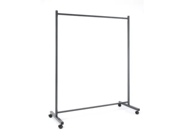 garderoberek,verrijdbaar,HxD 1800x600mm,4zwenkwielen,staal,1000 mm