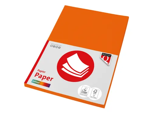 Kopieerpapier Quantore Colour A4 160 Gram Oranje 50vel