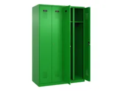 locker voor scheiding van kleding,HxBxD 1850x1200x500mm,4vak
