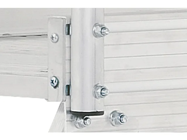 bordestrap,bordes H 1,21m,5treden,aluminium,wielen