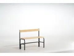 banc-patère HxLxP 770x1015x375mm barrettes en bois