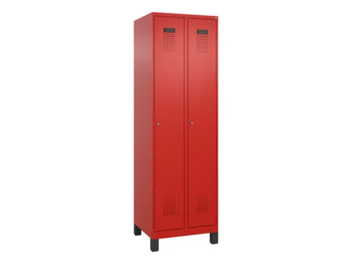 locker voor scheiding van kleding,HxBxD 1950x600x500mm,2vak