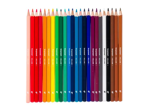 Kleurpotloden Bruynzeel Kids blister à 24 stuks assorti