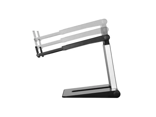 Laptopstandaard NSLS200 opvouwbaar zwart- zilver