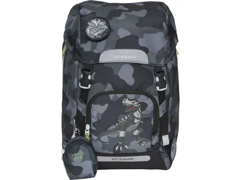 Schooltas Beckmann Classic Maxi Camo Rex black