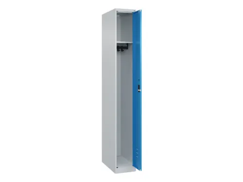 locker,HxBxD 1850x250x500mm,1vak,vak B 250mm,cil.-slot,staand op vloer