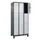 lockerkast,HxBxD 1950x900x500mm,3x3vakken,vak B 300mm,cil.-slot,voeten