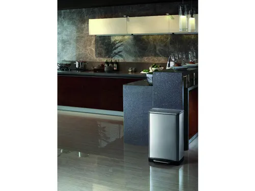 Pedaalemmer E-cube 30 Liter Mat Rvs