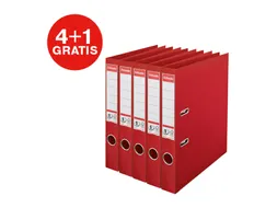 Ordner Esselte No 1 Power PP 50 mm rood 5 stuks