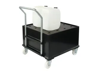Verrijdbare Opvangbak Hdpe 1080x870x1020mm 1x220l Pe Plaat Geperf. - 1