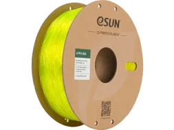 eSUN 3D Printer Filament eTPU-95A 1.75mm Transparant Geel 1kg