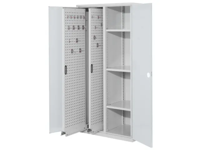 verticale kast,HxBxD 1950x1000x600mm,vleugeldeur,RAL5010