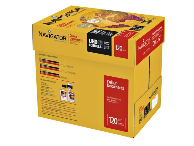Kopieerpapier Navigator Colour Doc A4 120 Gram Wit 250vel