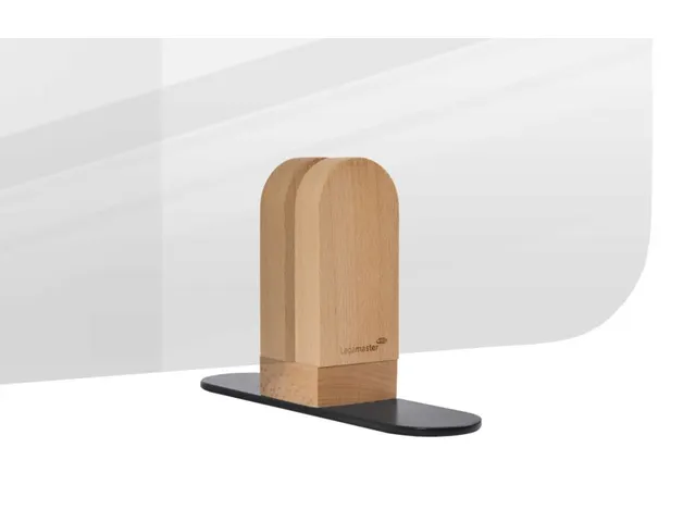 Bureauscherm Elements doorzichtig 60x160cm Houder