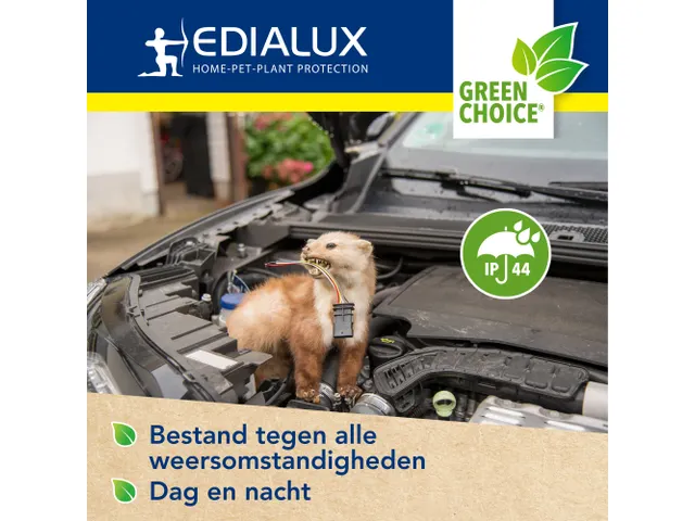 Répulsif animaux ultrason extérieur avec flash LED