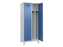 locker voor scheiding van kleding,HxBxD 1950x800x500mm,2vak