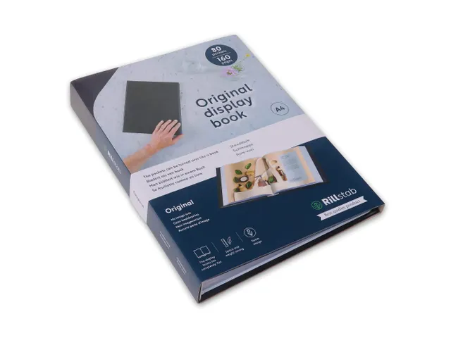 Showmap Rillstab A4 RI99484 8 Kanaals 80 Tassen Zwart