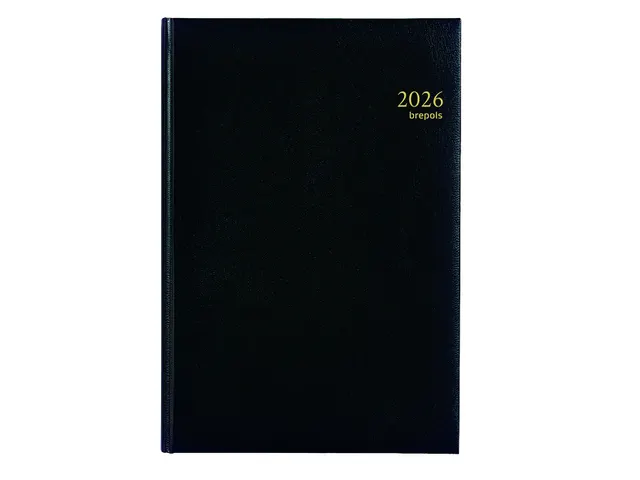 Agenda 2027 Brepols Omega Lima 7dag/2pagina's zwart