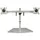 Dual-Monitor Stand - Horizontal - Silver