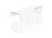 Distributeur mural 3373 gants Acryl Transparent Bas 245x135x85mm