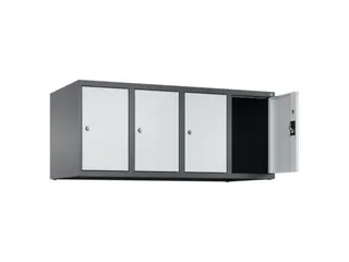 opzetkast,v. locker,4vak.,vak B 300mm,HxBxD 500x1200x500mm - 1