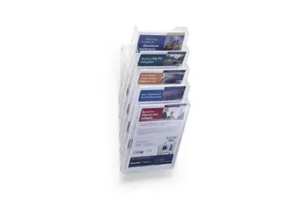 Wandfolderhouder COMBIBOXX A4 set XL Transparant - 1