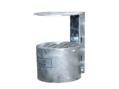 Asbak Rond Overkapping 4 liter Hxd 135x200mm Binnen- en Buitengebruik