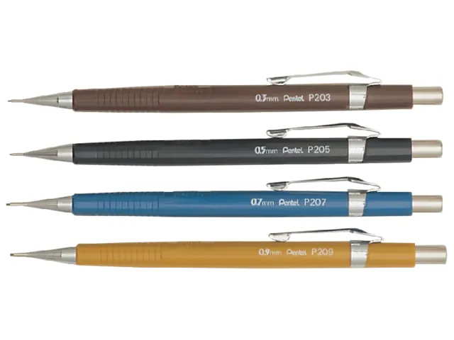 Vulpotlood pentel P203 0.3mm bruin