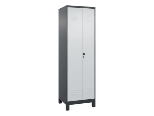 locker voor scheiding van kleding,HxBxD 1950x600x500mm,2vak