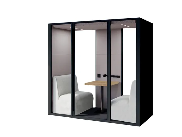 Soundproof Workstation Belcel Sound of Silence II M, 2 personen