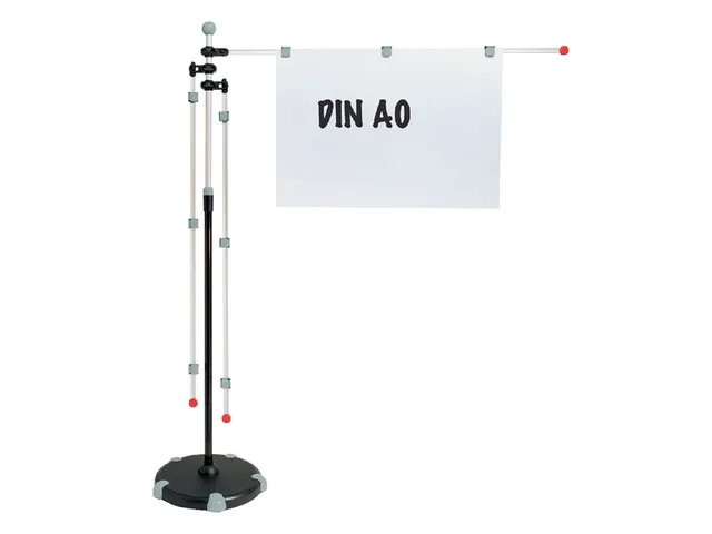 Tekeninghouder MAUL met mobiele voet grijs