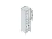 dubbeldekse locker,HxBxD 1950x500x500mm,2x2vak.,vak B 250mm