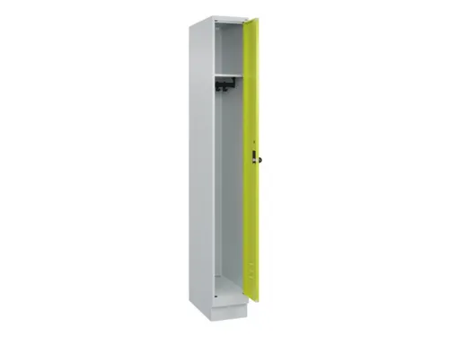 locker,HxBxD 1950x250x500mm,1vak,vak B 250mm,draaigrendel,sokkel