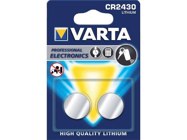 Varta Pile-bouton lithium-manganèse CR2032 06032101401 - OEG Webshop
