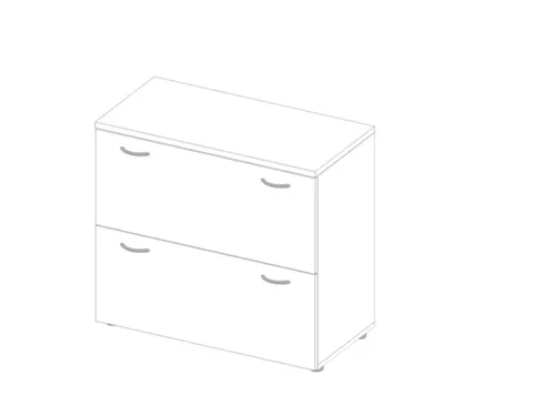 hangmappenkast,HxBxD 815x900x450mm,2hangmappenframes,romp wit