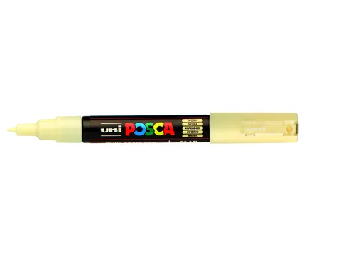 Verfstift Posca PC1MC Extra Fijne punt 0,7-1,0mm ivoor