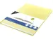 Dummyboek Kangaro A4 geel pastel hard cover 80 blad blanco 100 grams