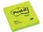 Memoblok 3M Post-it 654 76x76mm neon groen