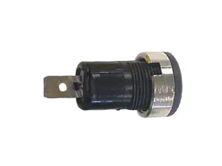 IEC1010 Bindpaal, Faston - Zwart - 2