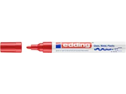 Paintmarker edding 750 op oliebasis 2-4mm creatief rood