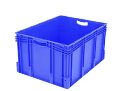 Euronorm Stapelkrat Pp 420x800x600mm 169l Dubbele Bodem 200kg