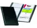 Porte-cartes de visite extra-plat Visifix Noir 253 x 115 mm