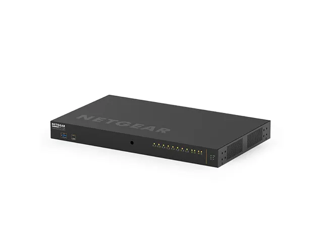 NETGEAR GSM4212UX, Managed, L2/L3, Gigabit Ethernet (10/100/1000), Pow