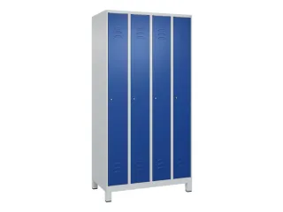 locker,HxBxD 1950x1000x500mm,4vak,vak B 250mm,cil.-slot,voeten - 1